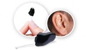 Audifonos IIC completamente dentro del oido