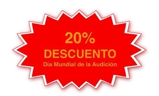 Descuento especial dia mundial de la audicion
